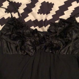 See through night cami w/ruffled top L Ambrielle